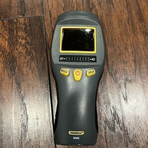 General Tools MM8 Pinless LCD Moisture Meter with Tricolor Bar Graph